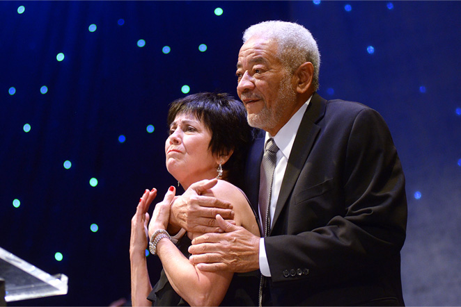 Joyce DeWitt and Bill Withers