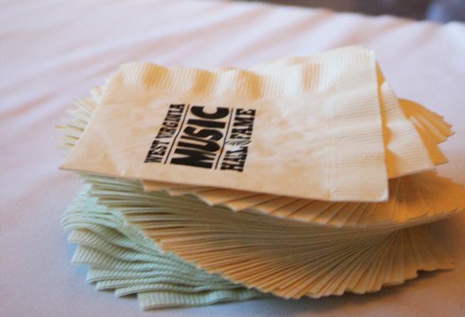 Hall of Fame napkins