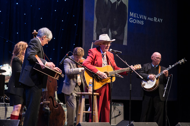 Melvin Goins performed Goins Brothers songs