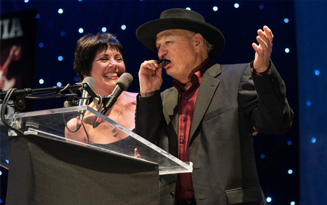 Joyce DeWitt and Charlie McCoy