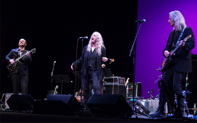 Patti Smith and band